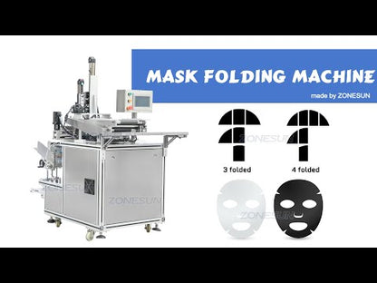 ZONESUN ZS-MS1TZD High-Speed Facial Mask Folding & Packing Machine