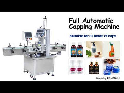ZONESUN ZS‑XG16 Pneumatic Automatic Bottle Capping Machine