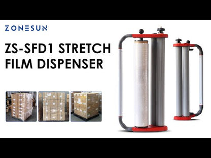 ZONESUN ZS-SFD1 Handheld Stretch Film Wrapping Dispenser