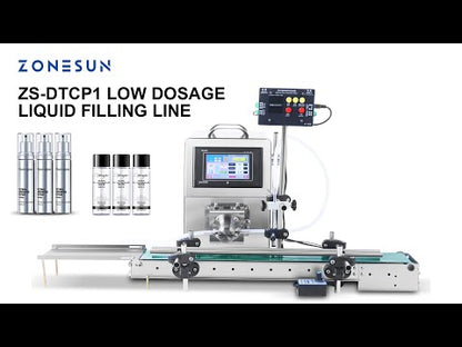 ZONESUN ZS-DTCP1 Automatic Single Nozzle Ceramic Pump Filling Machine