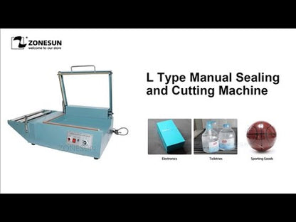 ZONESUN ZS-FK380L Tagliatrice per sigillatura manuale di tipo L 