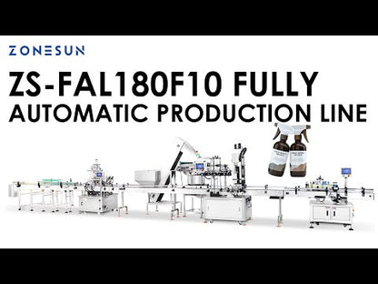 Zonesun ZS‑FAL180F10 Automatic Trigger Spray Bottling Production Line