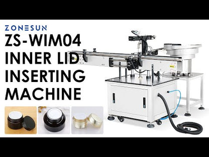 Zonesun ZS‑WIM04 Automatic Inner Liner Inserting Machine for Jars