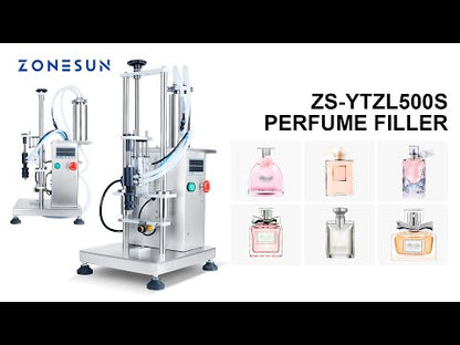 ZONESUN ZS-YTZL500S Vacuum Single Nozzle Perfume Filling Machine
