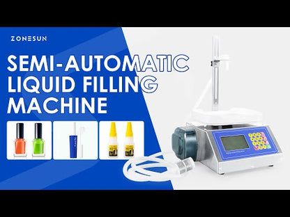 ZONESUN ZS-M100 Semi-Automatic Liquid Filling Weighing Machine