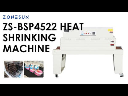 Zonesun ZS‑BSP4522 Dual‑System Heat Shrink Tunnel for Packaging Lines