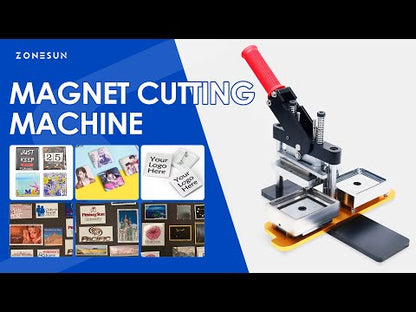 ZONESUN Custom Magnet and Card Cutting Machine for Craft &Promotion  ZS-PCM2