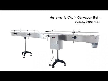 ZONESUN ZS‑CB150 Custom Small Chain Conveyor Belt for Production Lines