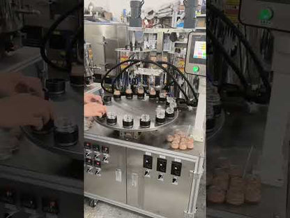 ZONESUN ZS‑ASF2S Automatic Lipstick Spiral Filling Machine Double Color Cosmetic Paste Filler