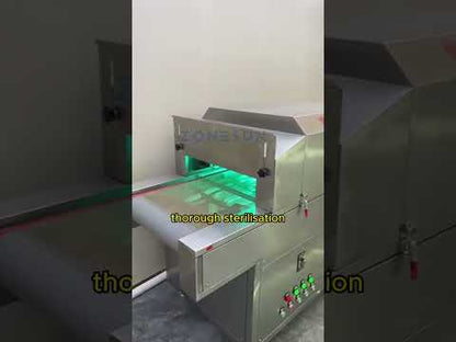 ZONESUN ZS-UVS2 Industrial UV Sterilization Tunnel for Cosmetic Food Beverage Disinfection
