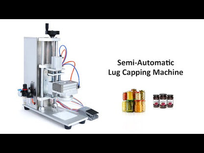 ZONESUN ZS-XG450D Semi-Auto Twist-Off Glass Bottle Capping Machine
