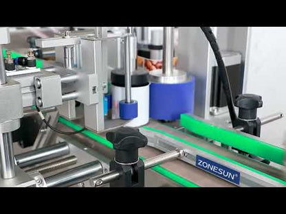 ZONESUN ZS-TB822Y Automatic Front Side & Bottom Side Labeling Machine
