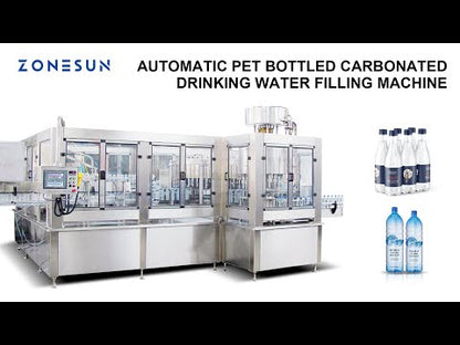 ZONESUN ZS-AFM Auto PET Bottle Water Washing Filling Sealing Machine