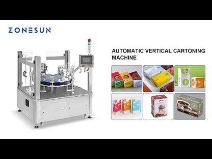 ZONESUN ZS-ZHJ50D Automatic Rotary Cartoning and Folding Machine