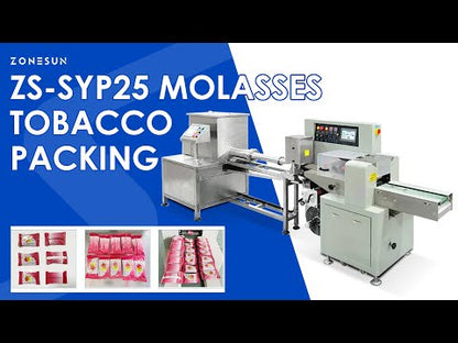 ZONESUN ZS-SYP25 Viscous Material Filling and Sealing Equipment Granular Mixture Automatic Bagging Packaging Machine