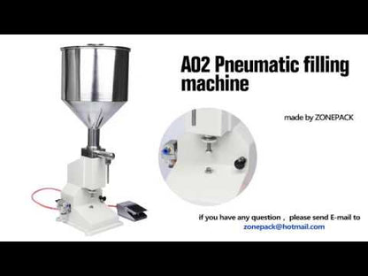 ZONESUN ZS-A02 Stainless Steel Pneumatic Paste Filling Machine