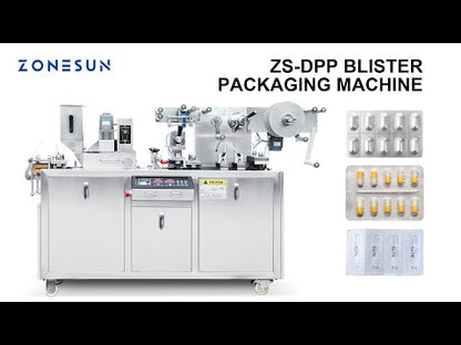 ZONESUN ZS-DPPA Automatic Liquid Paste Blister Sealing Machine