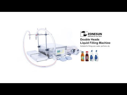 ZONESUN ZS-DP622W Semi-Automatic Liquid Weighing Filling Machine