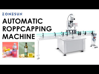 ZONESUN ZS-XG440C Automatic Pilfer-Proof Bottle Cap Screwing Machine