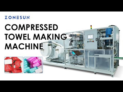 ZONESUN ZS-HAN9800 Automatic Disposable Compressed Towel Machine