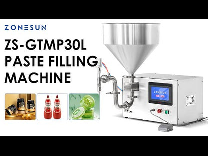 ZONESUN ZS-GTMP30L Semi-automatic Magnetic Pump Liquid Filling Machine