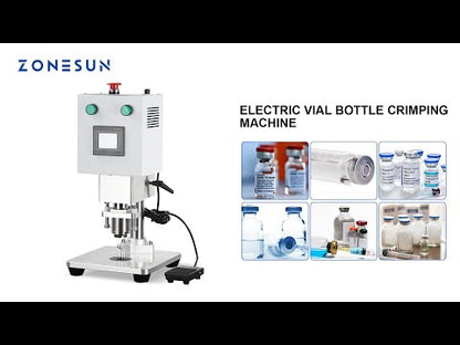 ZONESUN ZS-YG80D Fully Electric Vial Crimper Bottle Capping Machine