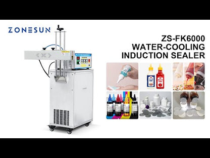 ZONESUN ZS-FK6000 Water-cooling Induction Aluminum Foil Sealer
