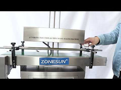 ZONESUN ZS-FK1300 Automatic Induction Foil Sealing Machine for Bottles