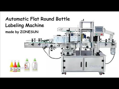 ZONESUN ZS-TB300Z Dual-Side Labeling Machine for Square&Round Bottles