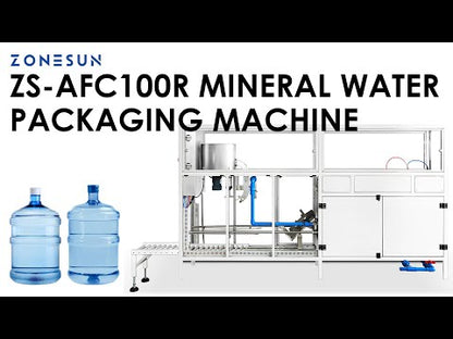 ZONESUN ZS-AFC100R Automatic Barreled Water Filling Capping Machine