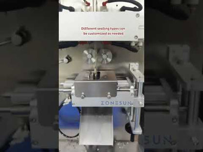 ZONESUN ZS-FS240KQ Automatic Granule Sachet Packing Machine for Sugar, Seeds, Spices
