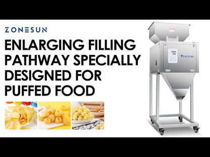 ZONESUN ZS-FZ1000L Semi-automatic Puffed Food Filling Machine