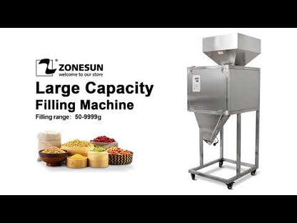 ZONESUN ZS-9999C Semi-Auto Powder Granule Filling Weighing Machine