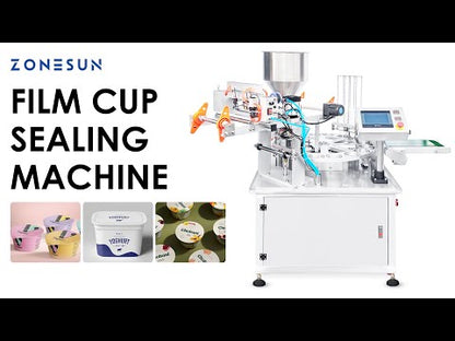 ZONESUN ZS-AFS160 Automatic Straw Powder Filling & Sealing Machine With Auger Pump