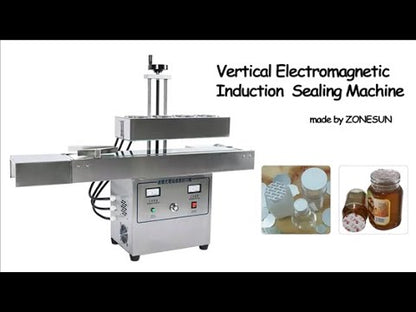ZONESUN ZS-FK2100 Macchina per sigillare fogli di alluminio a induzione elettromagnetica verticale da 20-85 mm