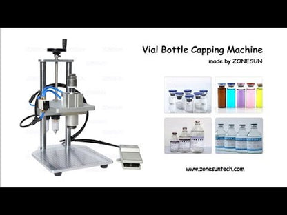 ZONESUN  ZS-YG09B Pneumatic Capping Machine for Vial Bottles