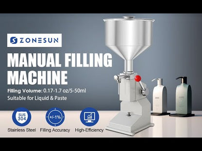 ZONESUN ZS-A03S Manual Paste Filling Machine
