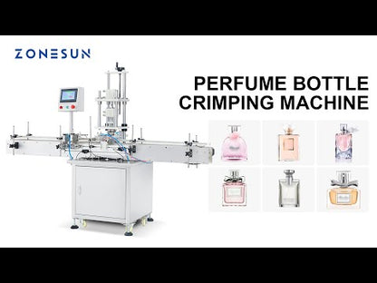 ZONESUN ZS-YG11 Automatic Perfume Crimping and Capping Machine
