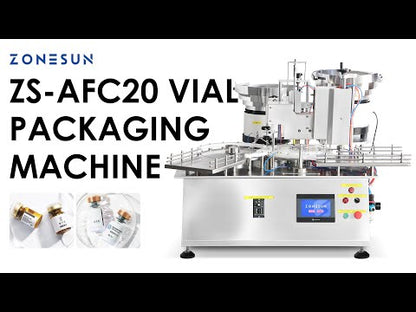ZONESUN ZS-AFC20 Automatic Vial Liquid Filling and Capping Machine