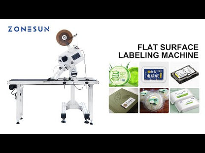 ZONESUN ZS‑TB170 High‑Speed Flat Surface Labeling Machine