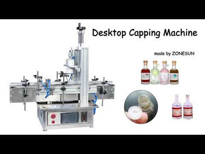 ZONESUN ZS-XG1870D Pneumatic Auto Cap Pressing Machine