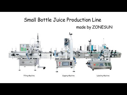 ZONESUN ZS-FAL180C4 Desktop Liquid Filling Capping Labeling Machine