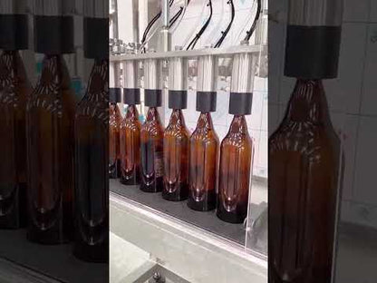 ZONESUN ZS-CFC5 Semi-Automatic Beer Bottle Vacuum Filling and Capping Machine