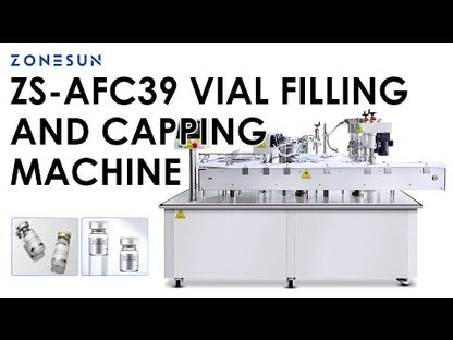 Zonesun ZS-AFC39 Vial Filling and Capping Monoblock
