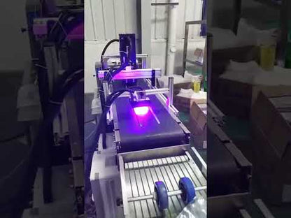 ZONESUN ZS-FYP6 Automatic UV Inkjet Coding Machine Instant Curing Printer for Labels & Cards