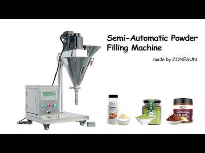ZONESUN ZS-FM100S Semi-automatic Dry Powder Filling Machine