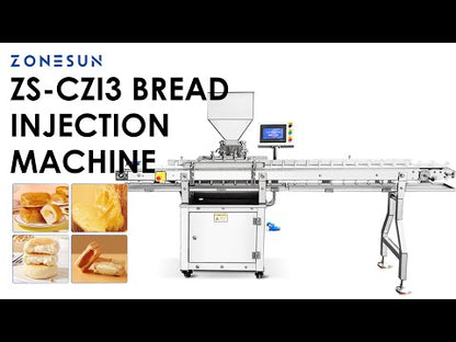 Zonesun ZS‑CZI3 Automatic Bread & Pastry Filling Machine