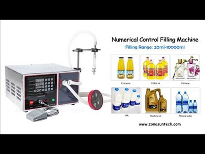 ZONESUN ZS-FAL180C2 Desktop 4-Nozzle Filling Capping Labeling Machine