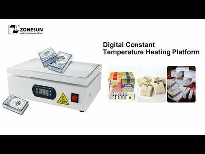 ZONESUN Digital Manual Cellophane Wrapping Machine