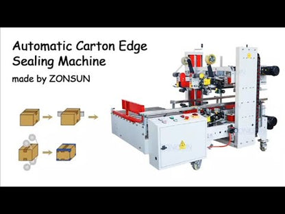 ZONESUN ZS-FK8001 Automatic Carton Edge Sealing Machine for Four-Side